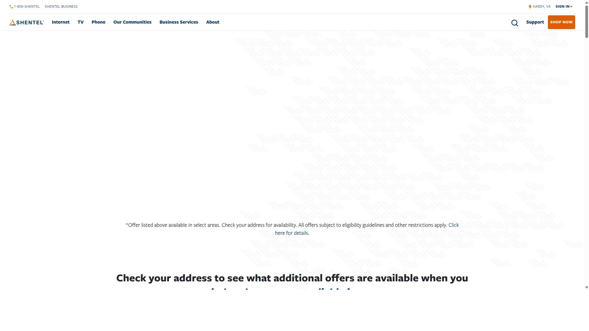 Shenandoah Telecommunications Company website